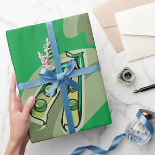 Peas In A Pod Wrapping Paper