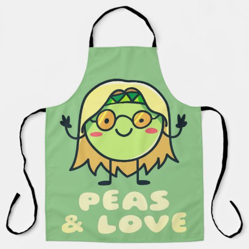 Peas  Love Apron