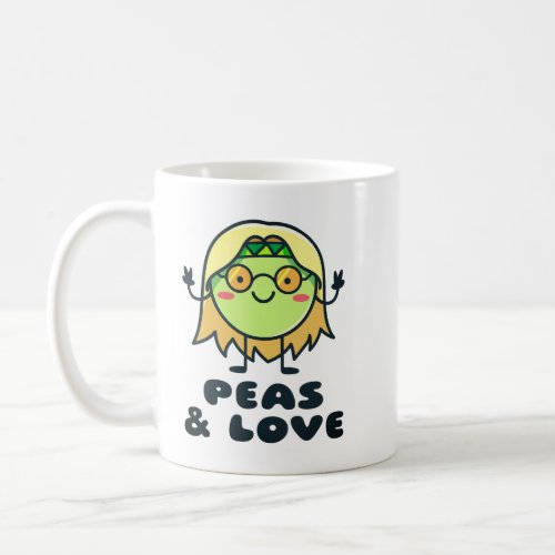 Peas  Love Coffee Mug