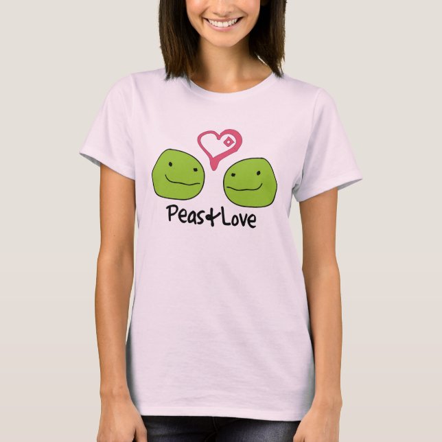 Peas&Love T-Shirt (Front)