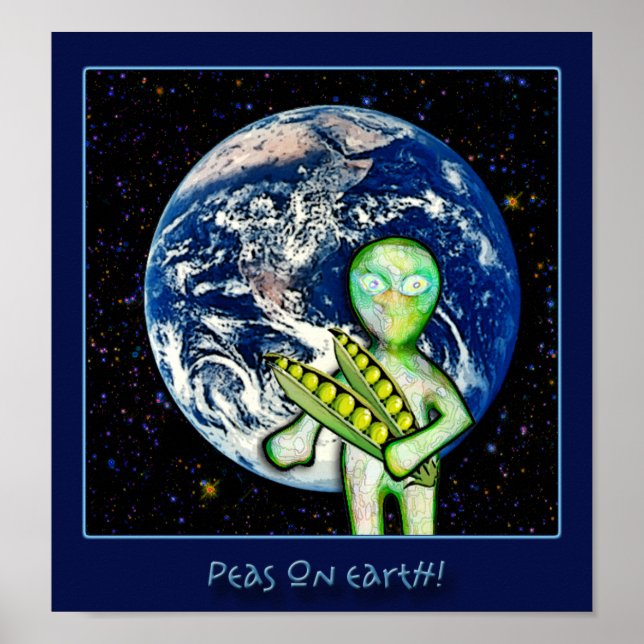 Peas On Earth! Poster (Front)