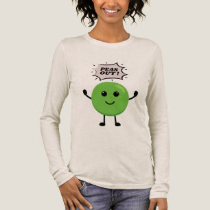 Peas Out Funny Pun T-Shirt – Quirky Food Joke Tee