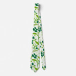 Peas pattern 01.bw neck tie