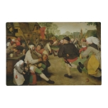 Peasant Dance,  1568 Placemat at Zazzle