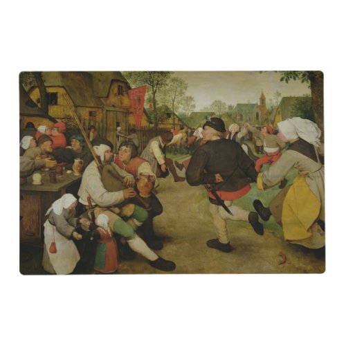 Peasant Dance  1568 Placemat