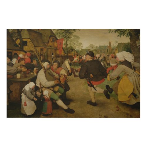 Peasant Dance  1568 Wood Wall Decor