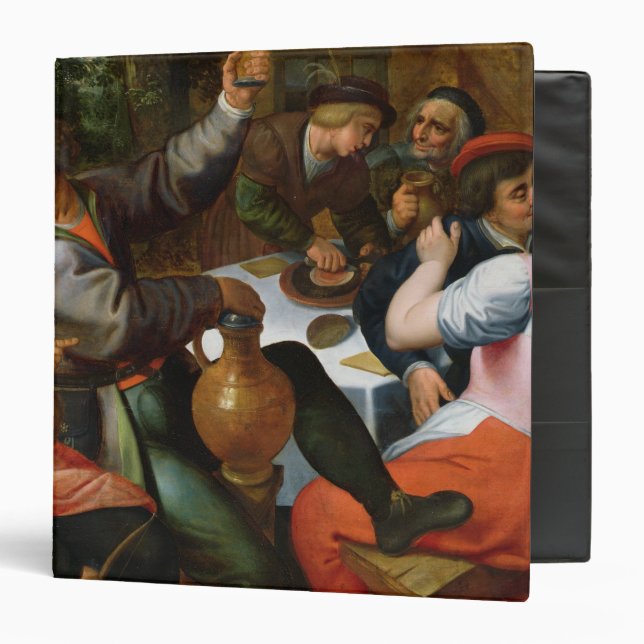 Peasant Feast, 1566 Binder (Front/Inside)
