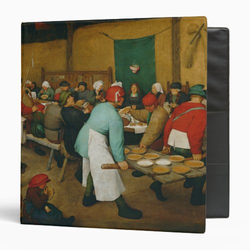 Peasant Wedding  1568 Binder