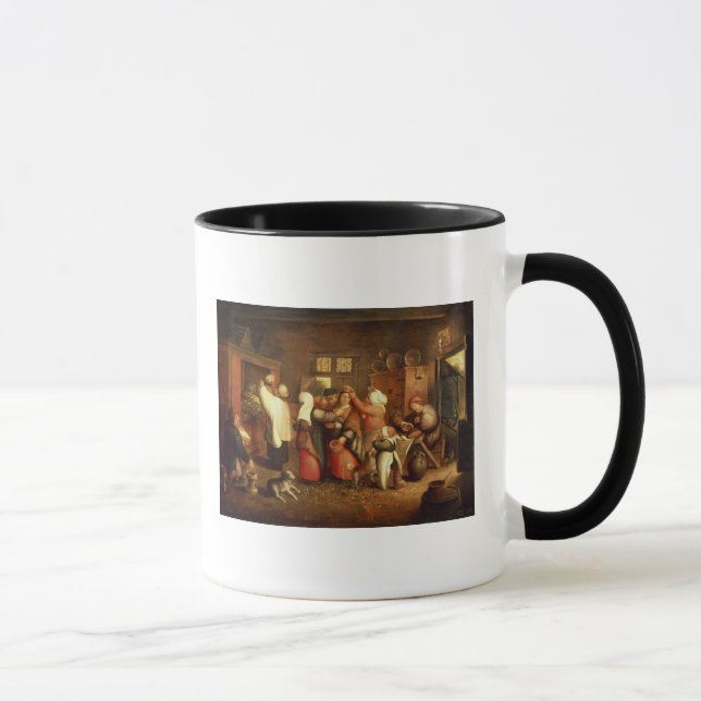 Peasant Wedding Mug (Right)