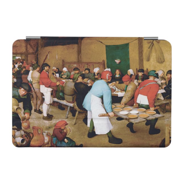 Peasant Wedding, Pieter Bruegel iPad Mini Cover (Horizontal)