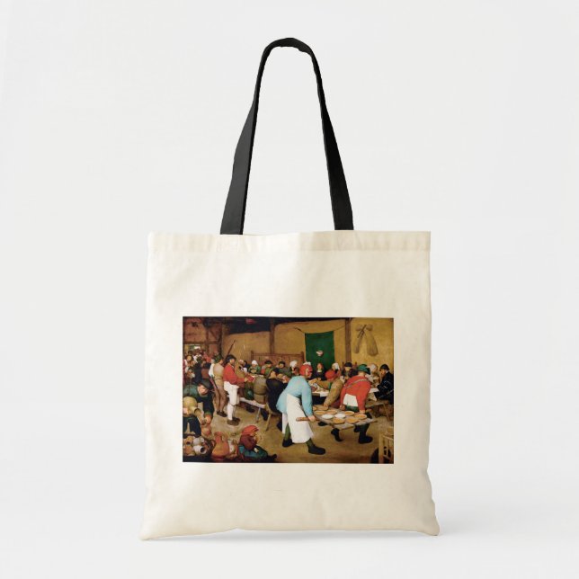 Peasant Wedding, Pieter Bruegel Tote Bag (Front)