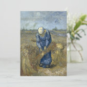 Peasant Woman Binding Sheaves by Vincent Van Gogh (Standing Front)