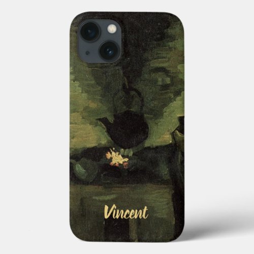 Peasant Woman by Fireplace by Vincent van Gogh iPhone 13 Case