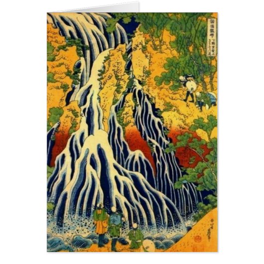 Peasants and Waterfall Cards (Front)