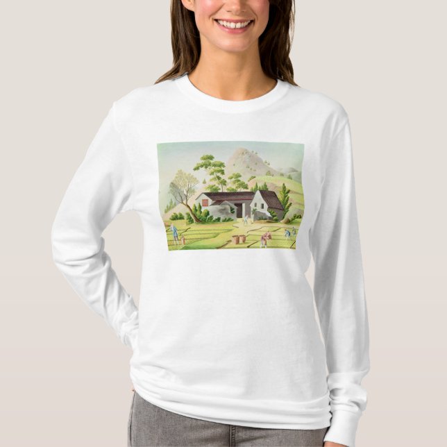 Peasants in the Paddy Fields T-Shirt (Front)