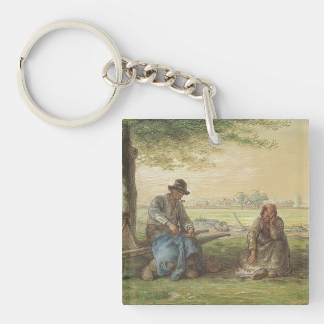 Peasants Resting Keychain (Front)