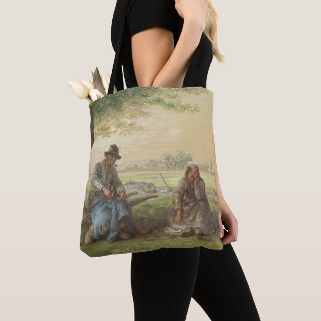Peasants Resting Tote Bag (Close Up)