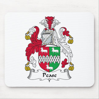 Pease Family Crest Mouse Pad