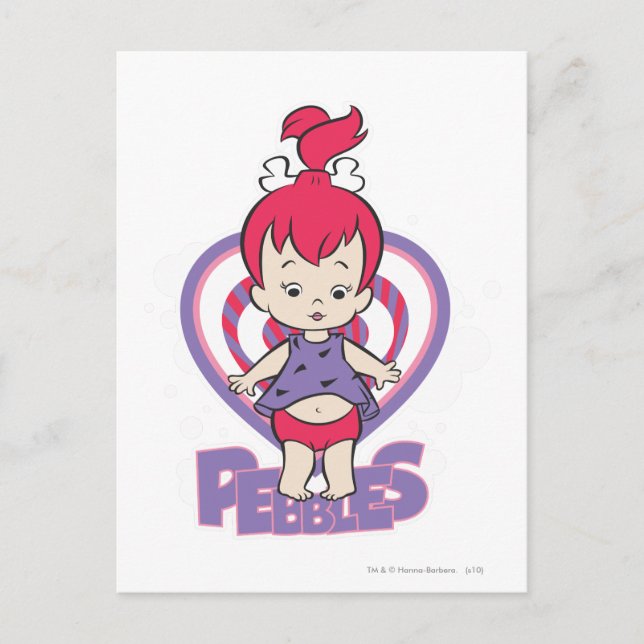 PEBBBLES™ From Bedrock Postcard (Front)