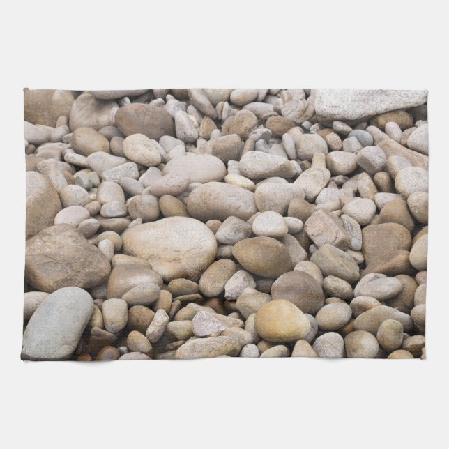 Pebble background pattern towel (Horizontal)