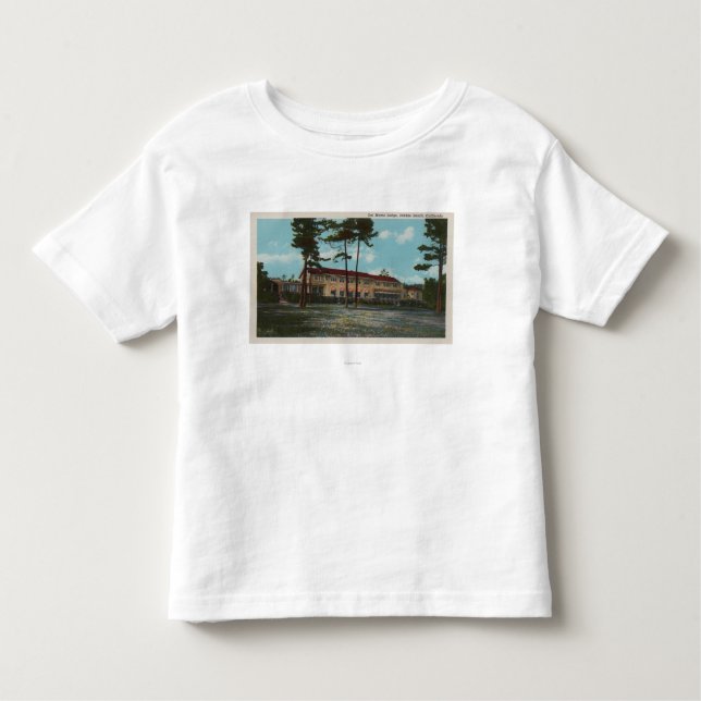 Pebble Beach, CA - Del Monte Lodge View and Toddler T-shirt (Front)