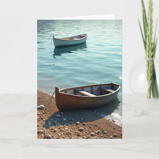 Pebble Beach Fathers Day Scene Card (Front)