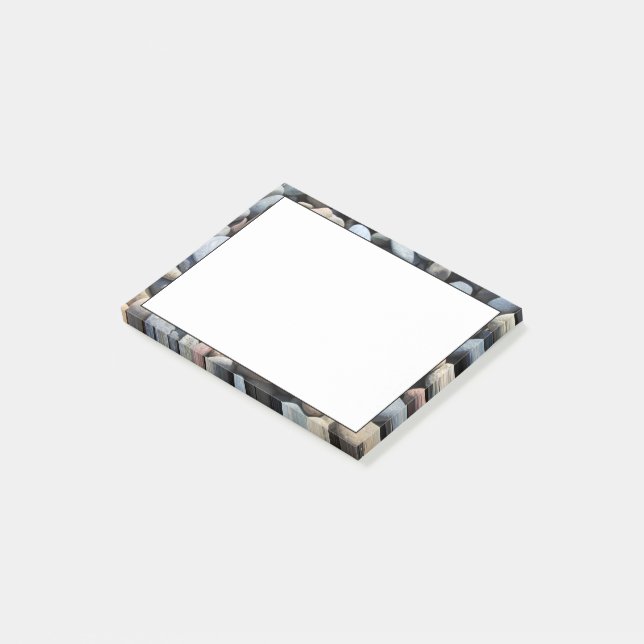 Pebble Border Notes (Angled)