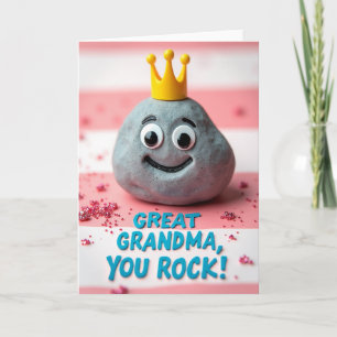 Pebble Great Grandma Love Card