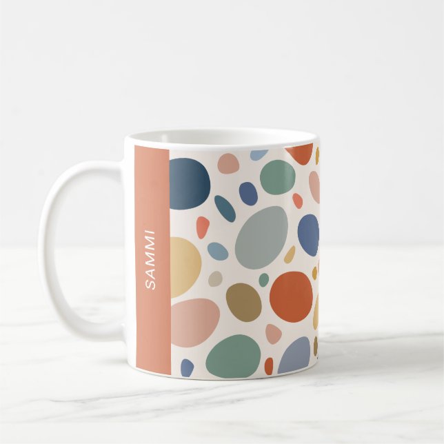 Pebble Palette Coffee Mug (Left)
