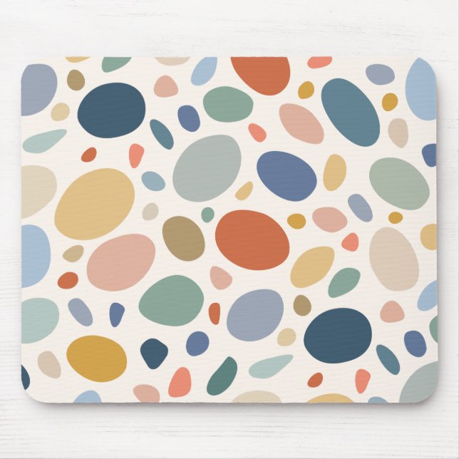 Pebble Palette Mouse Pad (Front)