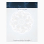 Pebbled Fractal Art Letterhead