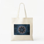 Pebbled Fractal Art Tote Bag
