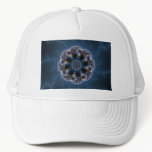 Pebbled Fractal Art Trucker Hat