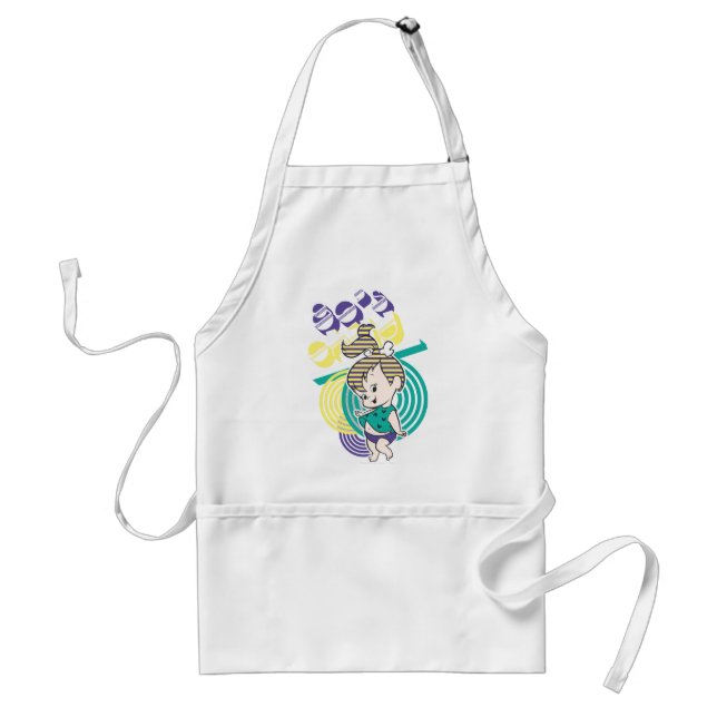 PEBBLES™ 80's Child Adult Apron (Front)
