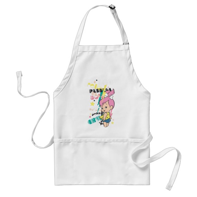 PEBBLES™ 80s Punk Adult Apron (Front)