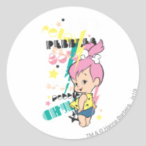 PEBBLES™ 80s Punk Classic Round Sticker