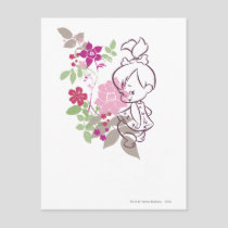 PEBBLES™ A Cutie In The Flowers Postcard