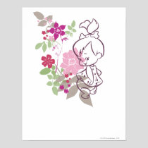 PEBBLES™ A Cutie In The Flowers Poster