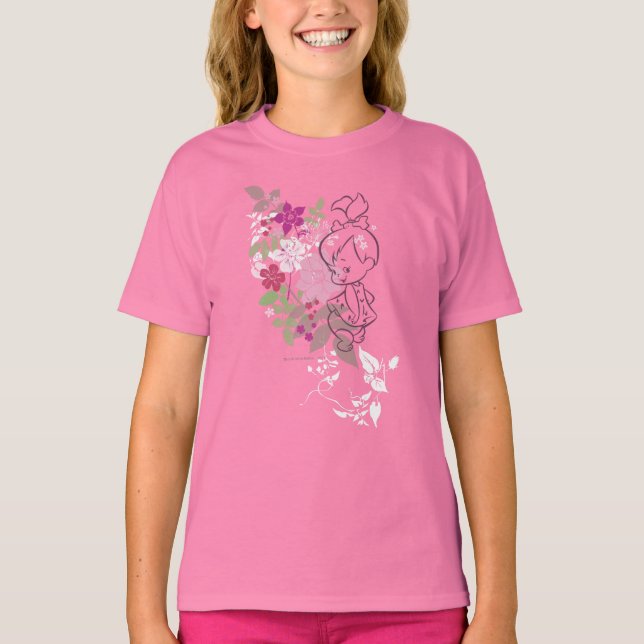 PEBBLES™ A Cutie In The Flowers T-Shirt (Front)
