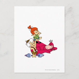 PEBBLES™ and Bam Bam and Dino Playtime Postcard