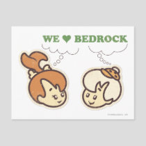 PEBBLES™ and Bam Bam Love Bedrock Postcard