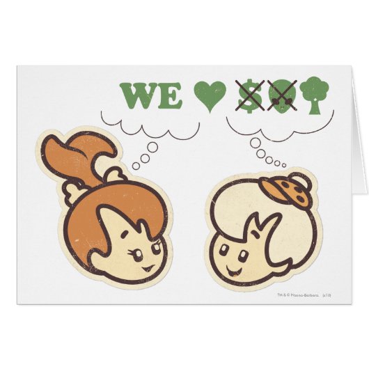 PEBBLES™ and Bam Bam Loves Nature Cards (Front Horizontal)