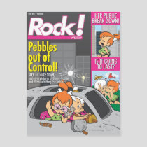 PEBBLES™ and Bam Bam Out of Control Postcard