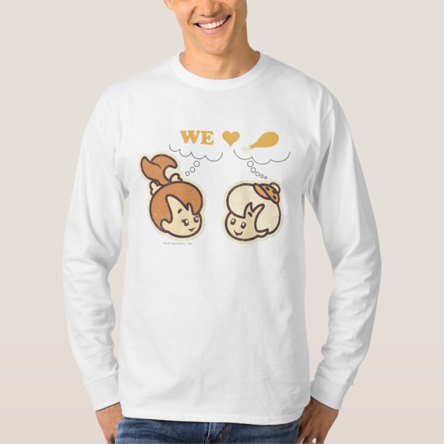 PEBBLES™ and BAMM-BAMM™ Love Food T-Shirt (Front)