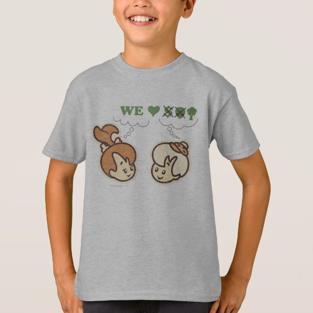 PEBBLES™ and BAMM-BAMM™ Loves Nature T-Shirt (Front)