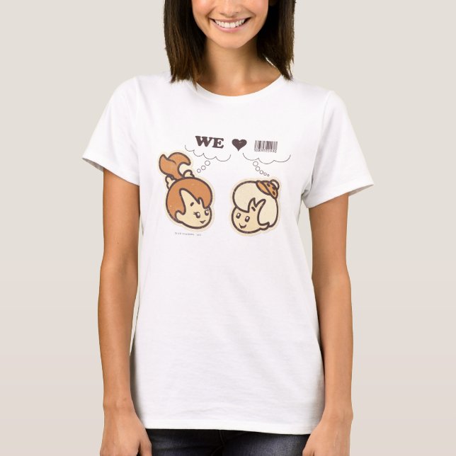 PEBBLES™ and BAMM-BAMM™ We Love T-Shirt (Front)