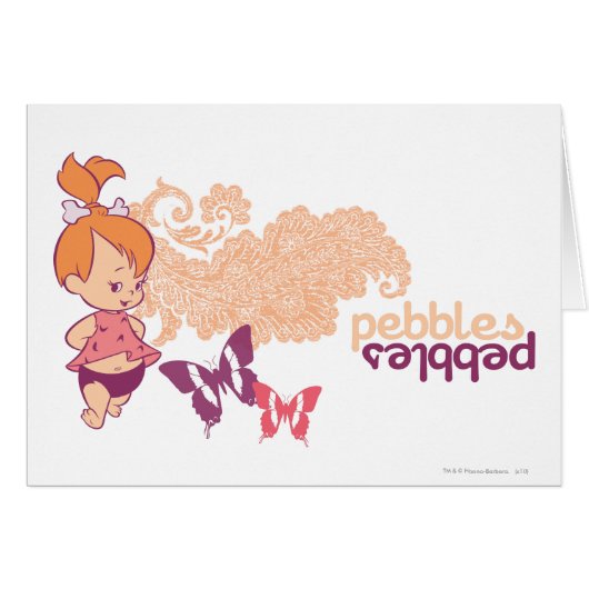PEBBLES™ and Butterflies Cards (Front Horizontal)