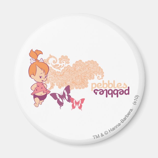 PEBBLES™ and Butterflies Magnet (Front)