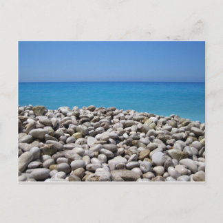 Pebbles and Sea Postcard