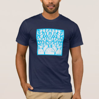 Pebbles Blue and White T-Shirt